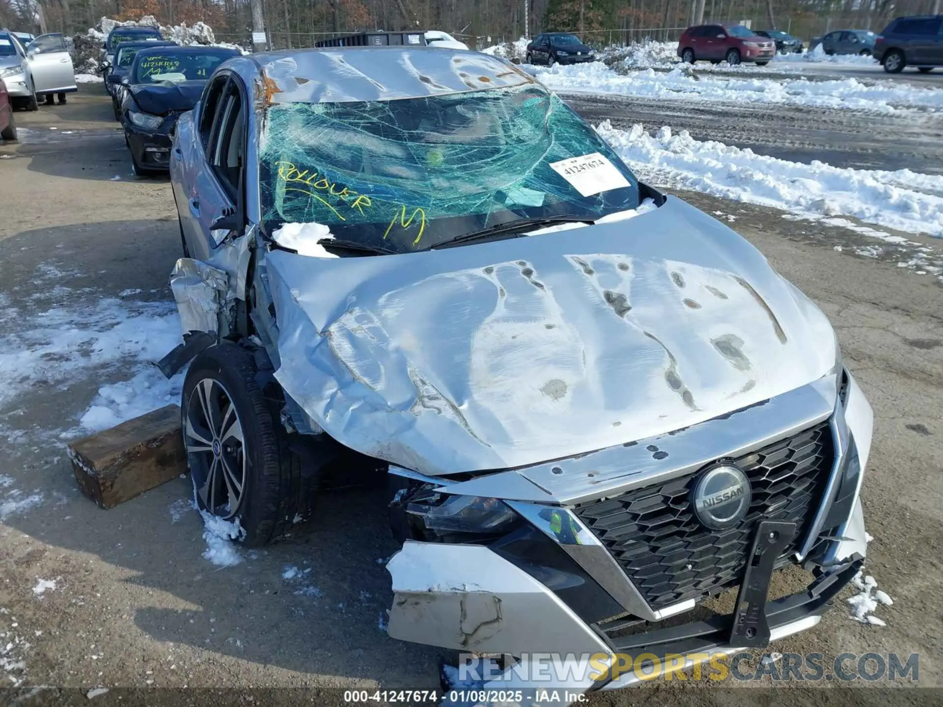 6 Фотография поврежденного автомобиля 3N1AB8CVXMY237792 NISSAN SENTRA 2021