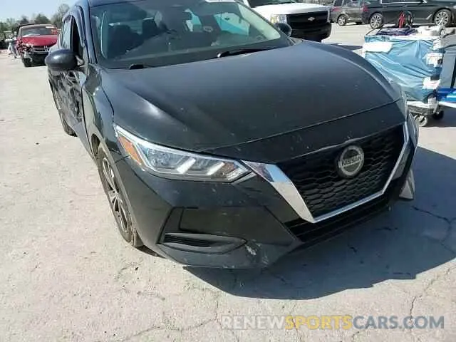 10 Photograph of a damaged car 3N1AB8CVXMY264717 NISSAN SENTRA 2021