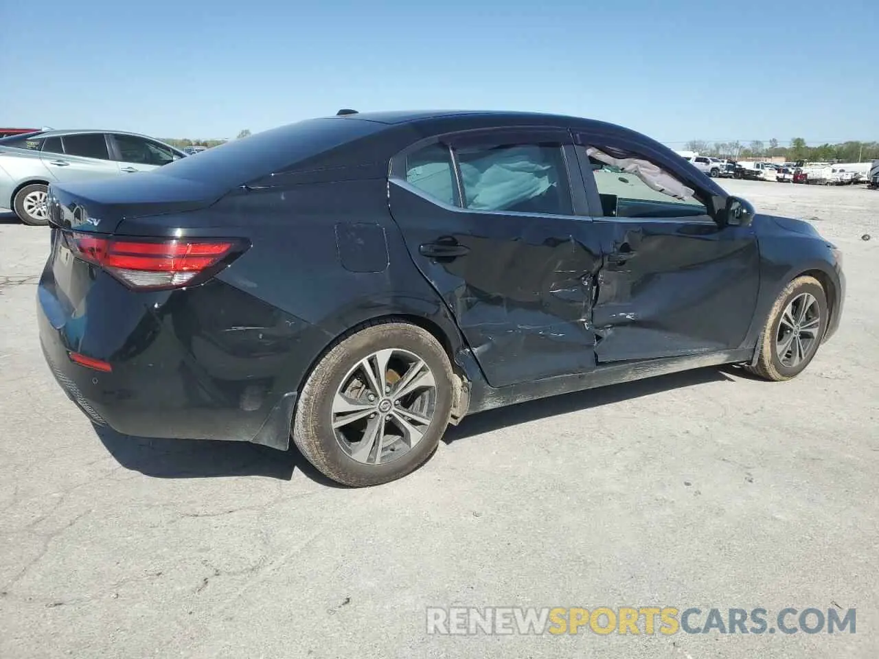 3 Photograph of a damaged car 3N1AB8CVXMY264717 NISSAN SENTRA 2021