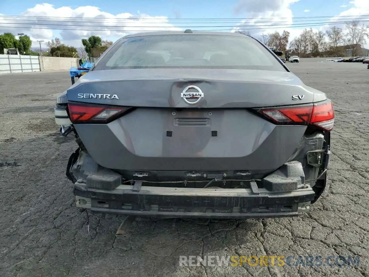 6 Photograph of a damaged car 3N1AB8CVXMY270730 NISSAN SENTRA 2021