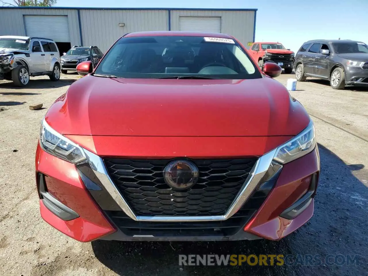 5 Photograph of a damaged car 3N1AB8CVXMY312099 NISSAN SENTRA 2021
