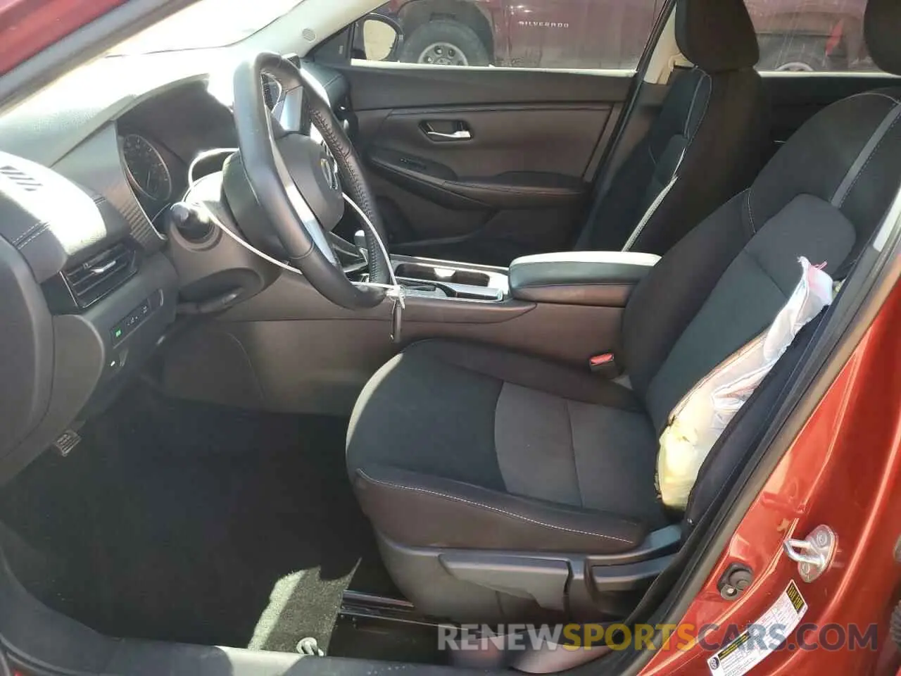 7 Photograph of a damaged car 3N1AB8CVXMY312099 NISSAN SENTRA 2021