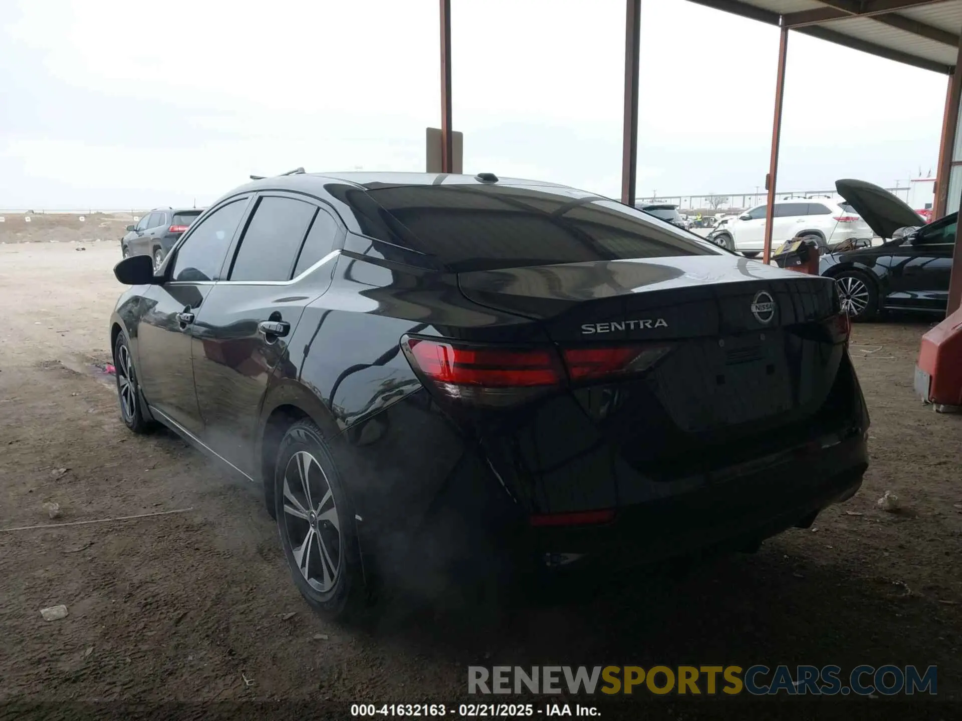 3 Photograph of a damaged car 3N1AB8CVXMY312622 NISSAN SENTRA 2021