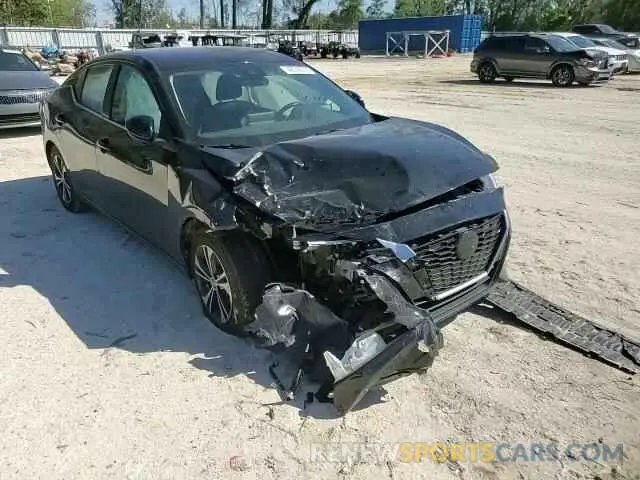 10 Photograph of a damaged car 3N1AB8CVXMY320896 NISSAN SENTRA 2021