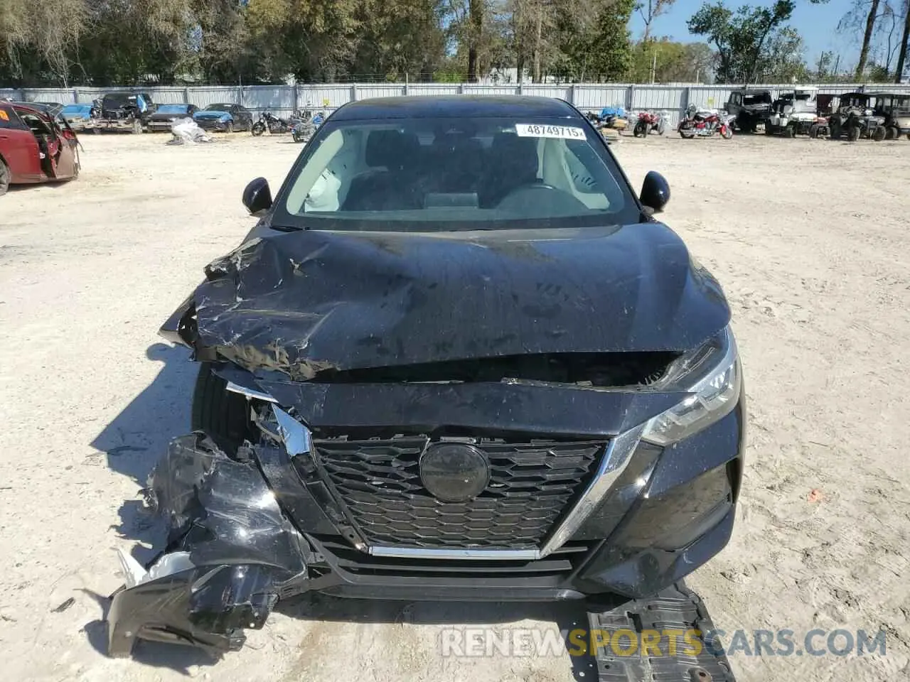 5 Photograph of a damaged car 3N1AB8CVXMY320896 NISSAN SENTRA 2021