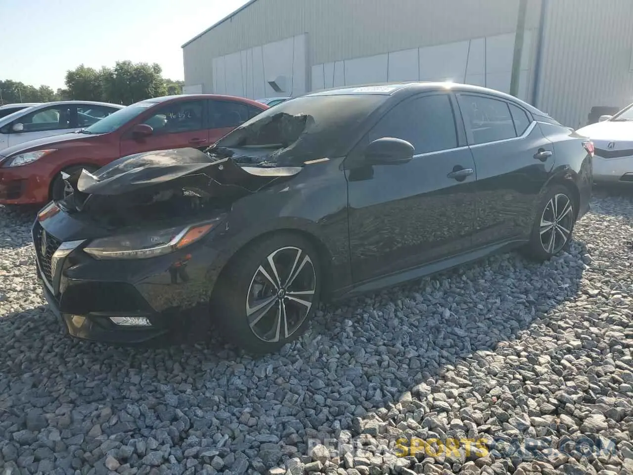 1 Фотография поврежденного автомобиля 3N1AB8DV0MY209577 NISSAN SENTRA 2021