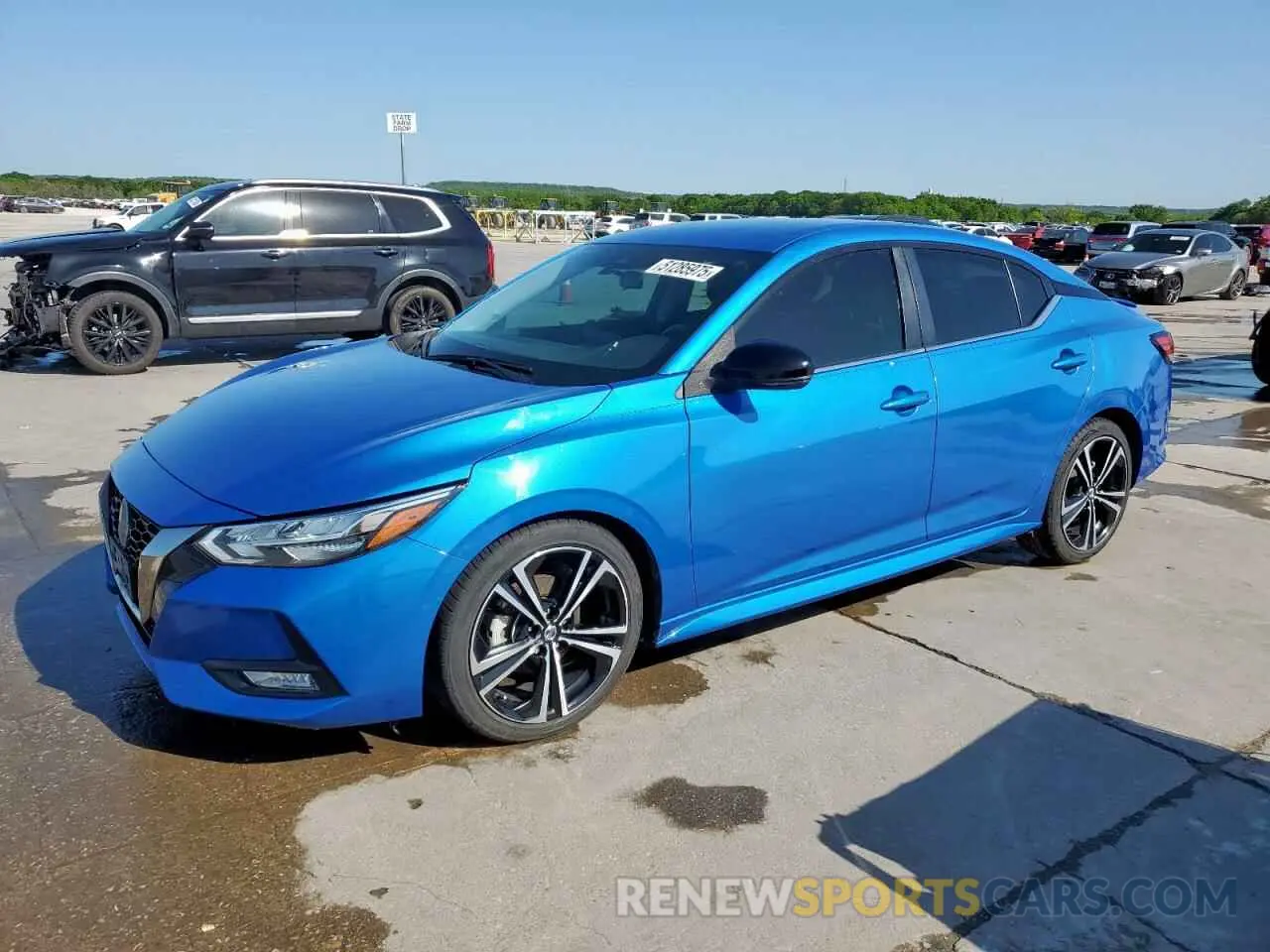 1 Фотография поврежденного автомобиля 3N1AB8DV0MY218425 NISSAN SENTRA 2021