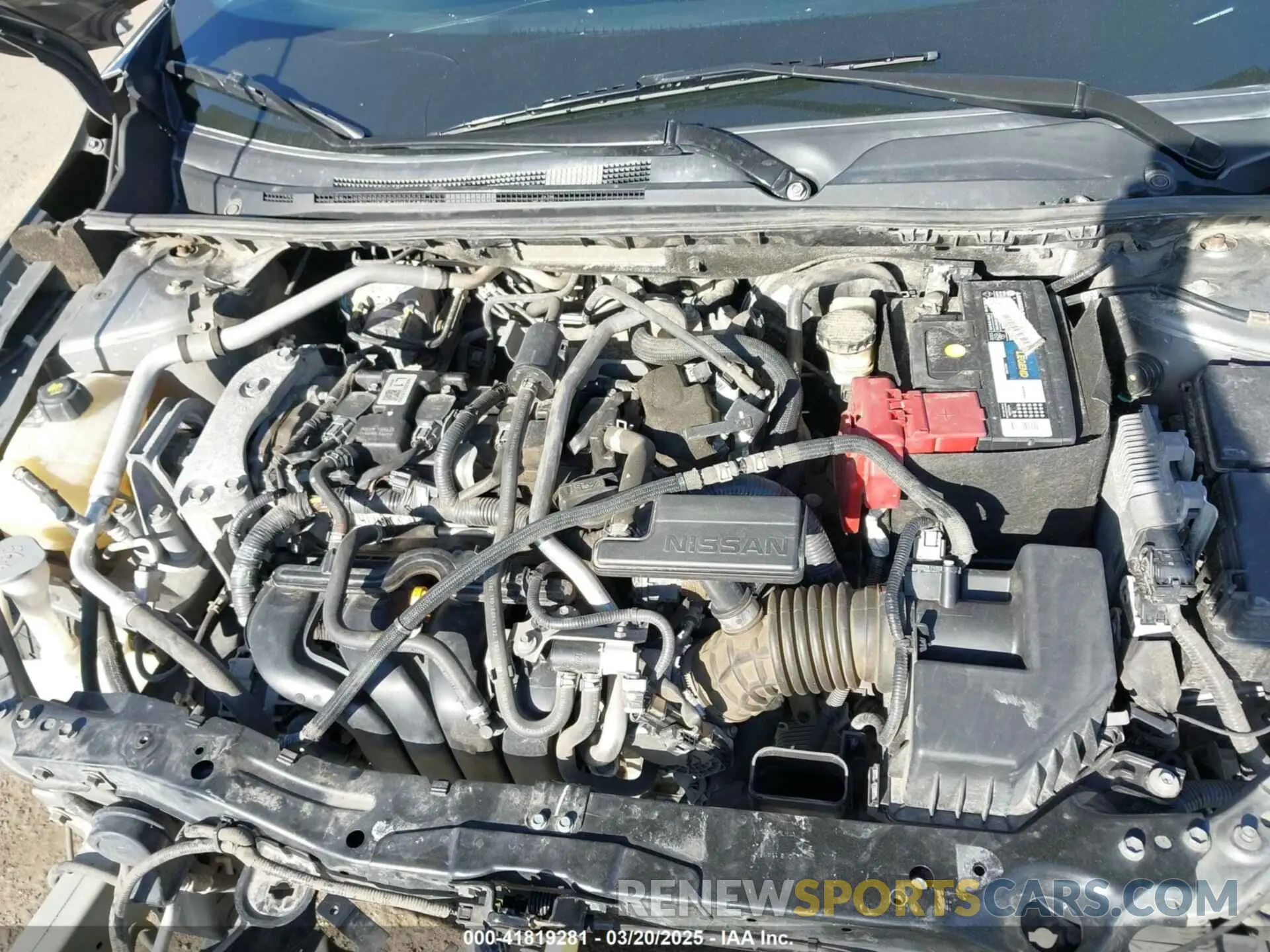 10 Photograph of a damaged car 3N1AB8DV0MY290032 NISSAN SENTRA 2021
