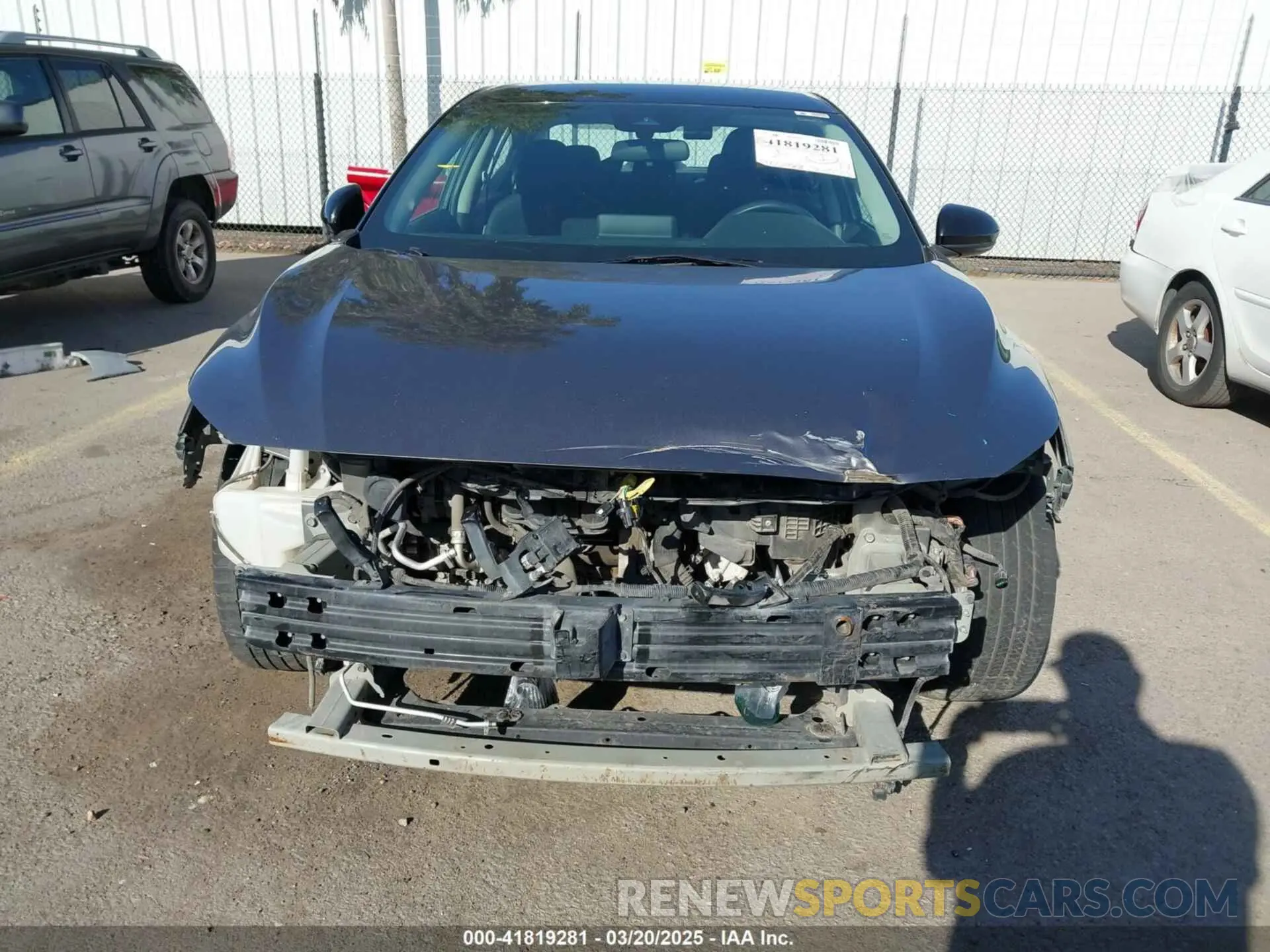 13 Photograph of a damaged car 3N1AB8DV0MY290032 NISSAN SENTRA 2021