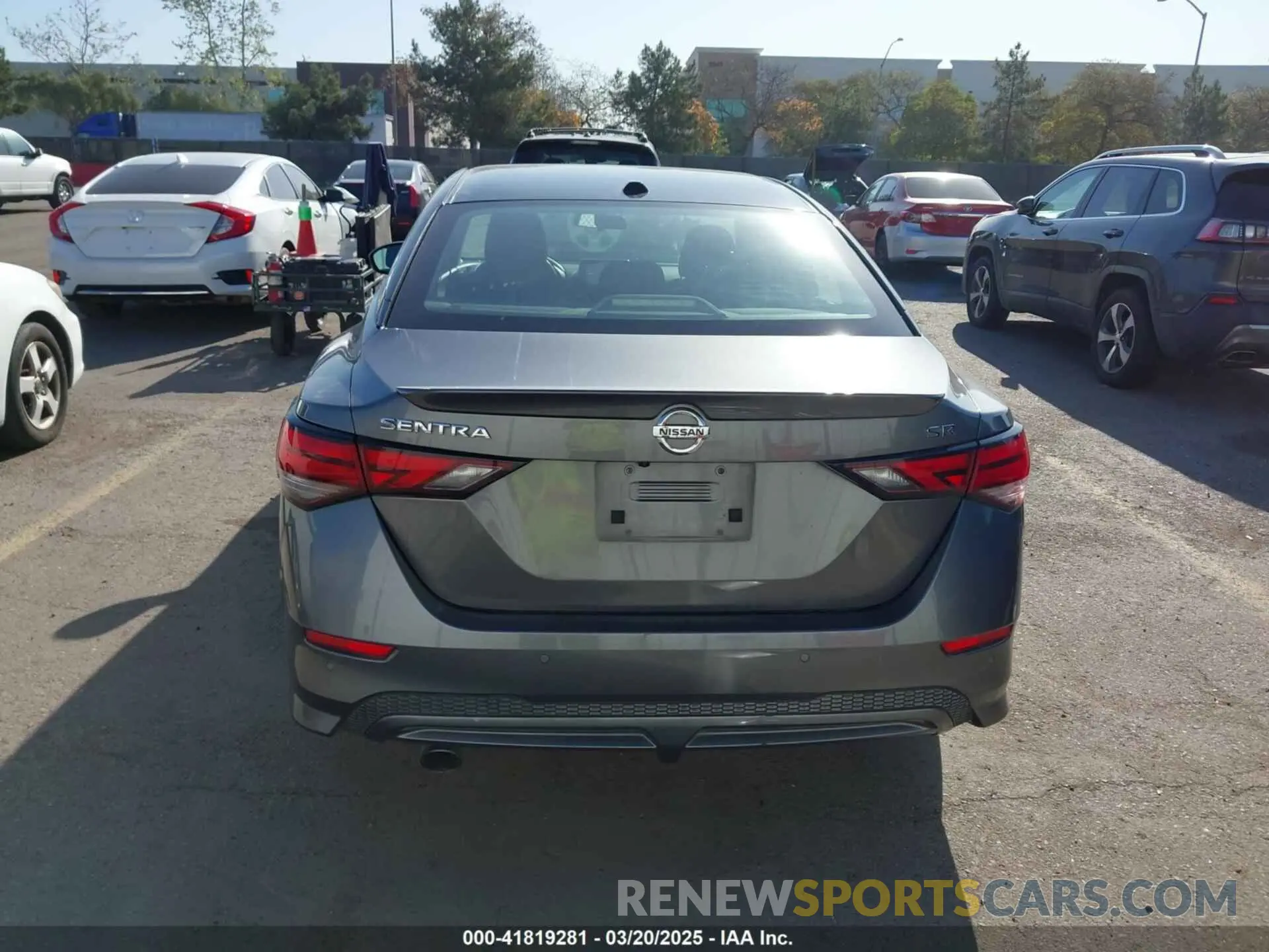 17 Photograph of a damaged car 3N1AB8DV0MY290032 NISSAN SENTRA 2021