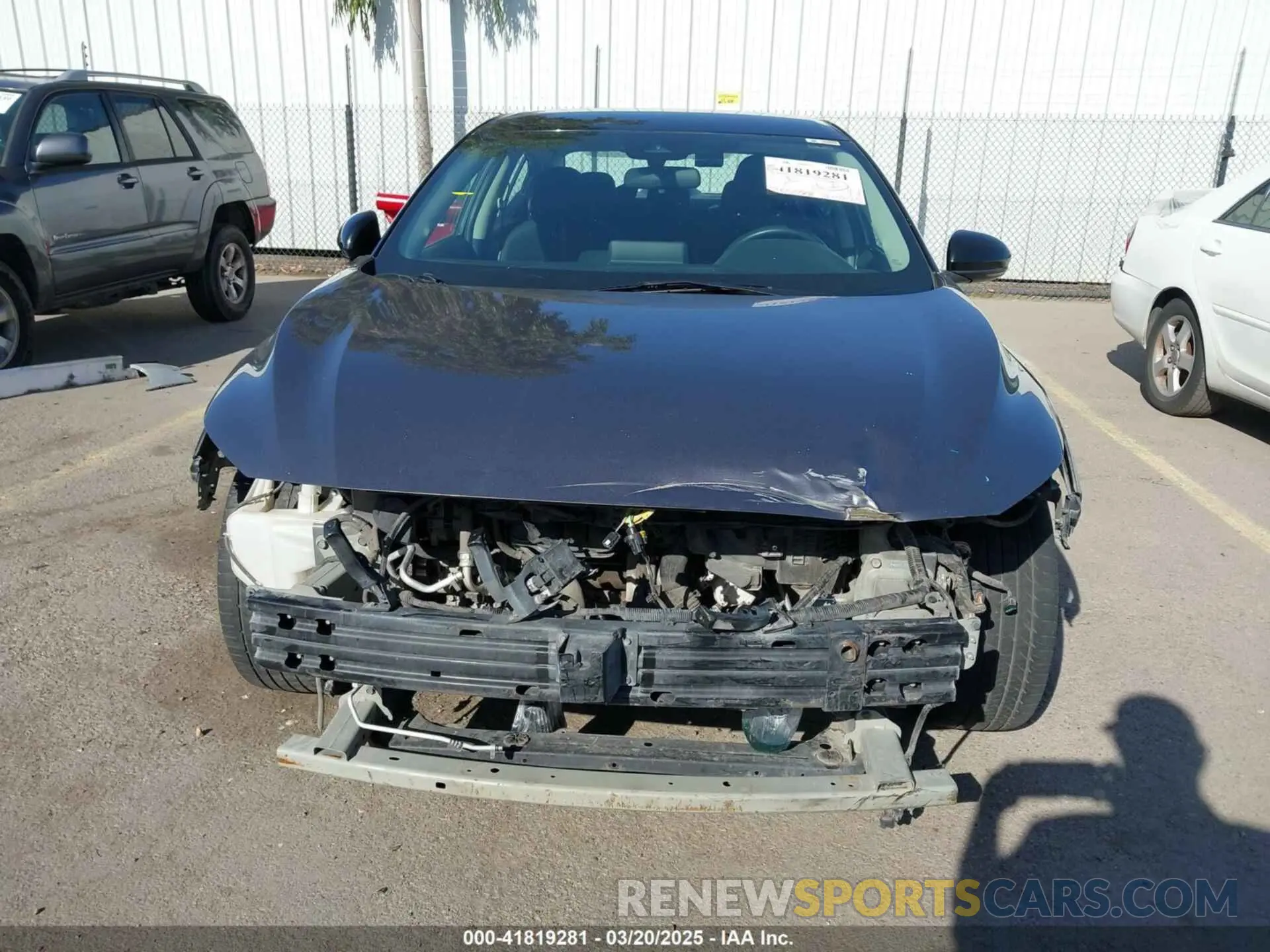 6 Photograph of a damaged car 3N1AB8DV0MY290032 NISSAN SENTRA 2021