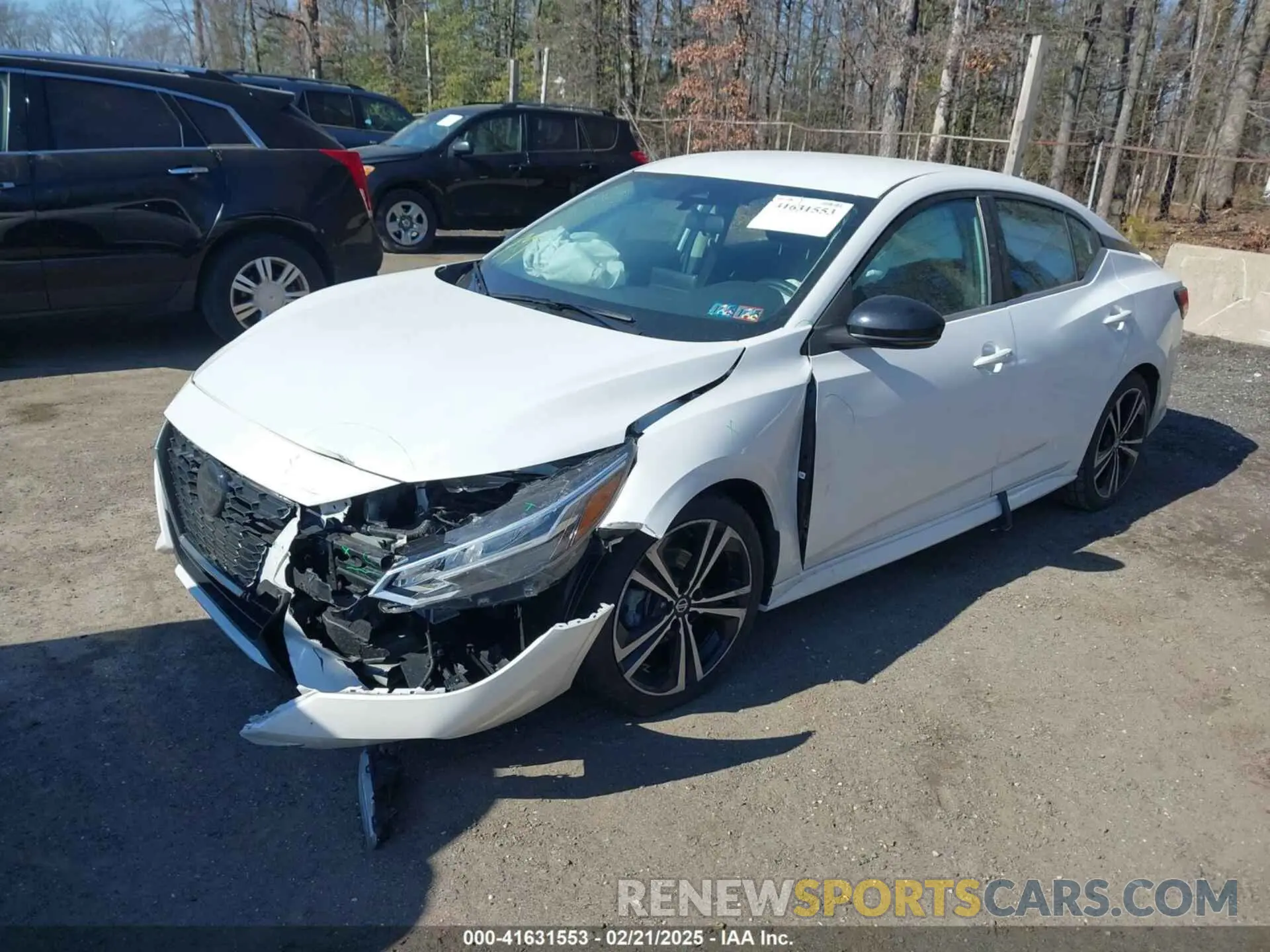 2 Photograph of a damaged car 3N1AB8DV0MY307475 NISSAN SENTRA 2021