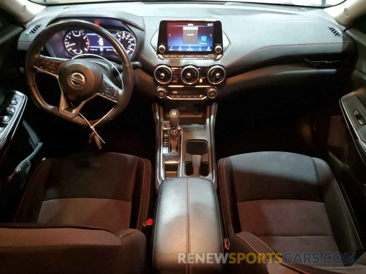 8 Фотография поврежденного автомобиля 3N1AB8DV0MY307833 NISSAN SENTRA 2021