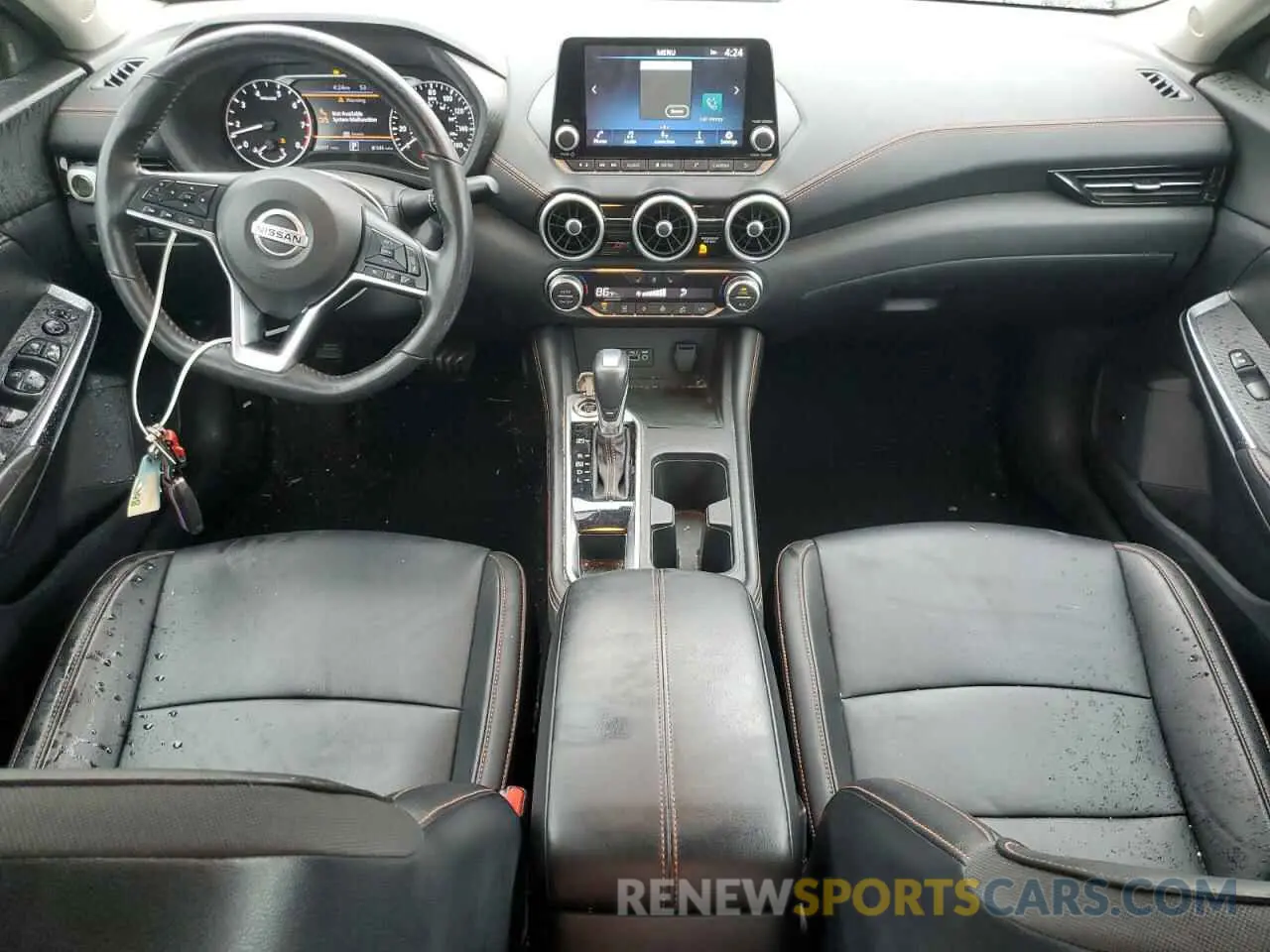 8 Фотография поврежденного автомобиля 3N1AB8DV0MY324132 NISSAN SENTRA 2021
