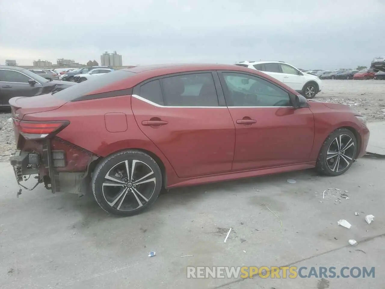 3 Photograph of a damaged car 3N1AB8DV2MY249594 NISSAN SENTRA 2021