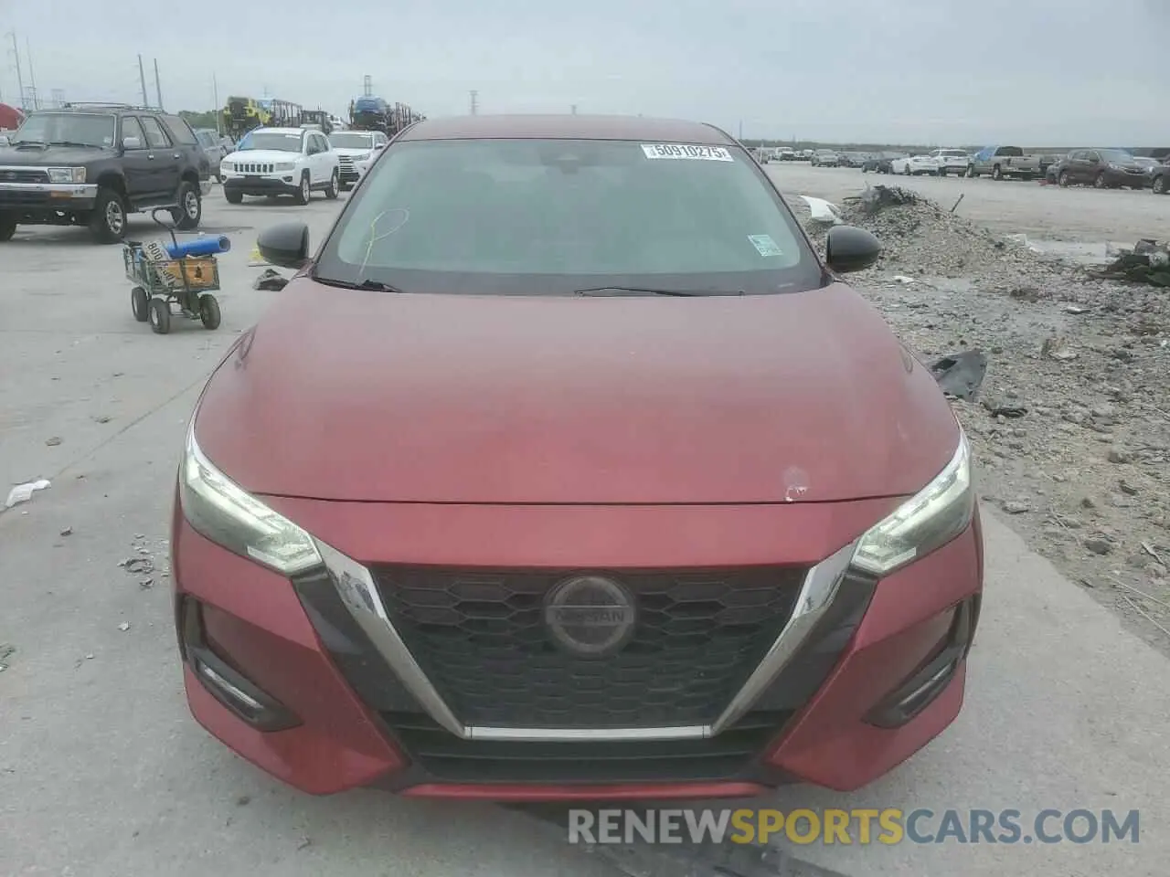 5 Photograph of a damaged car 3N1AB8DV2MY249594 NISSAN SENTRA 2021