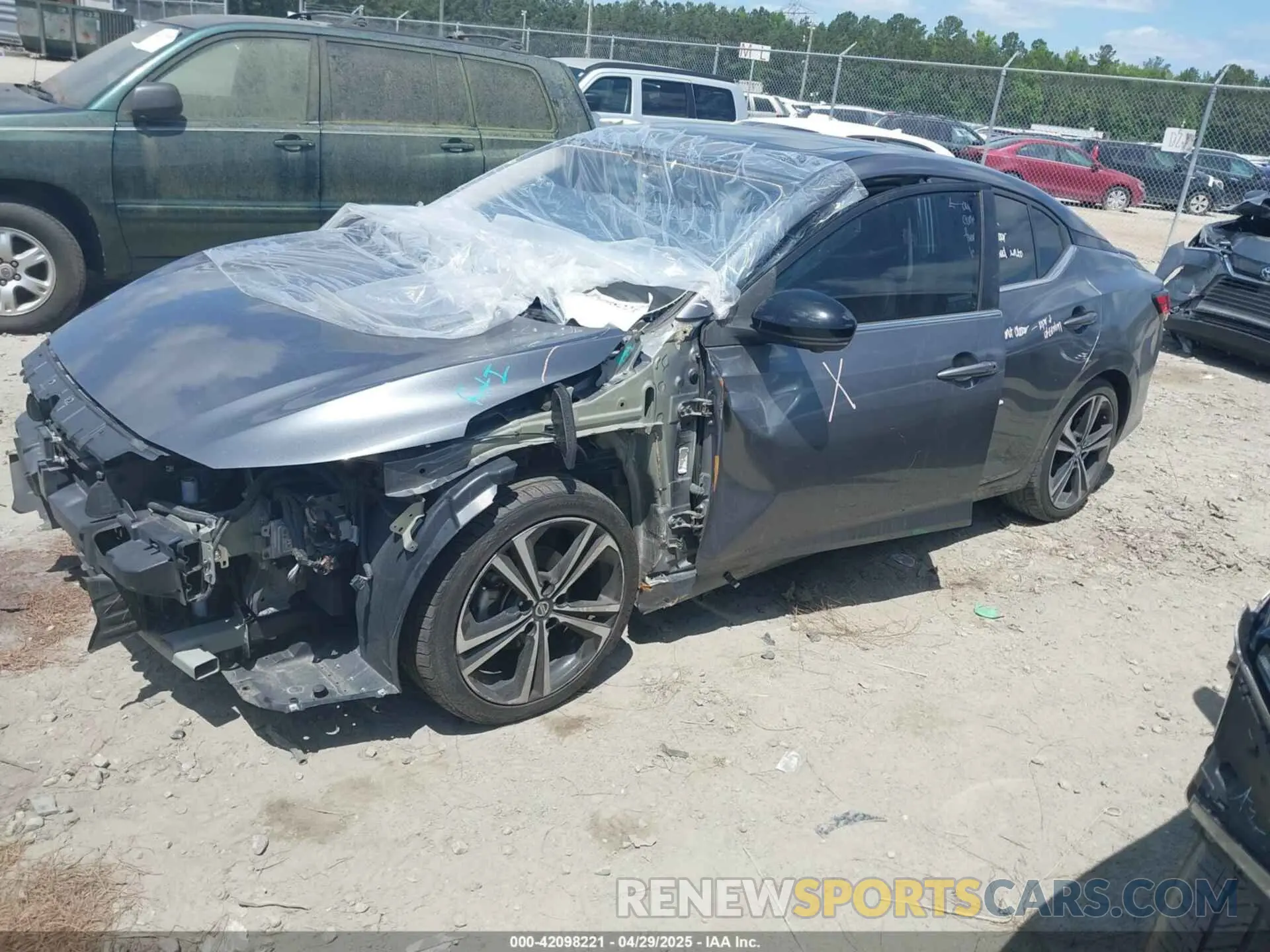 2 Фотография поврежденного автомобиля 3N1AB8DV2MY297984 NISSAN SENTRA 2021