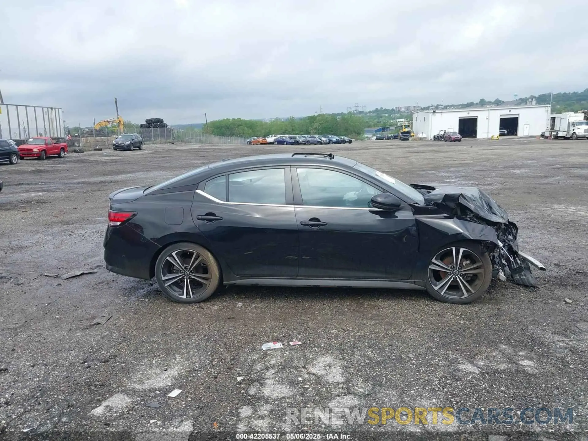 12 Photograph of a damaged car 3N1AB8DV2MY321071 NISSAN SENTRA 2021