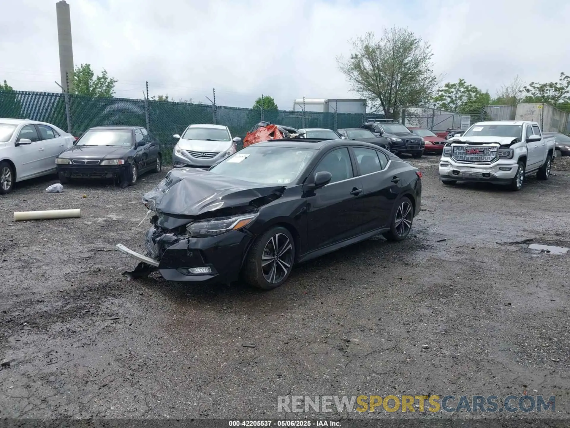 2 Photograph of a damaged car 3N1AB8DV2MY321071 NISSAN SENTRA 2021
