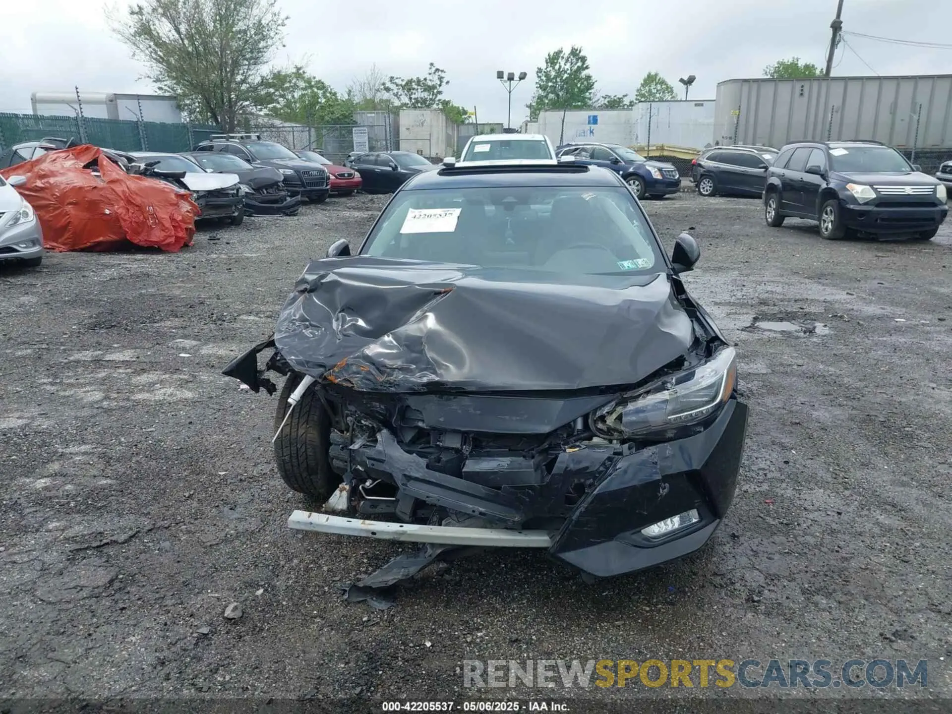 6 Photograph of a damaged car 3N1AB8DV2MY321071 NISSAN SENTRA 2021