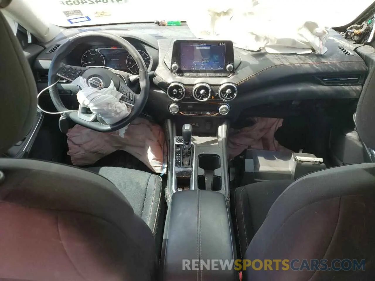 8 Фотография поврежденного автомобиля 3N1AB8DV2MY331826 NISSAN SENTRA 2021