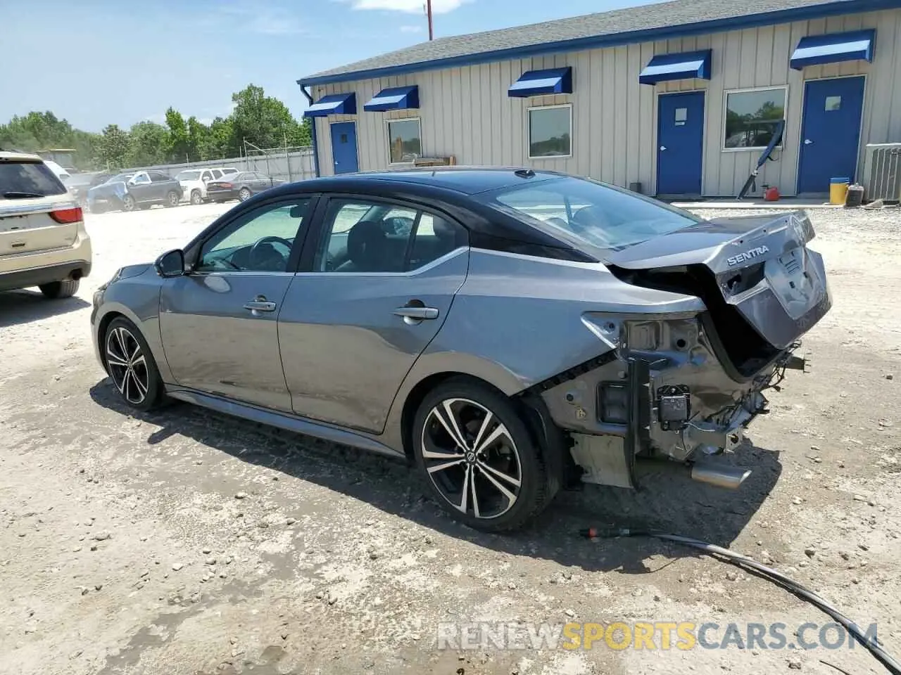 2 Photograph of a damaged car 3N1AB8DV3MY263942 NISSAN SENTRA 2021