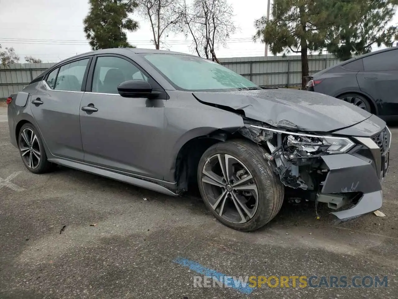 4 Фотография поврежденного автомобиля 3N1AB8DV3MY316235 NISSAN SENTRA 2021