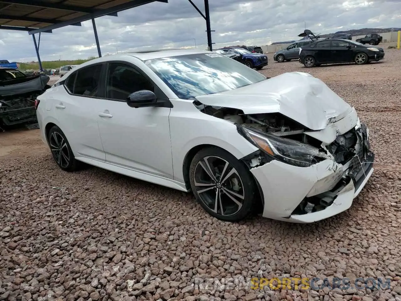 4 Фотография поврежденного автомобиля 3N1AB8DV3MY322259 NISSAN SENTRA 2021