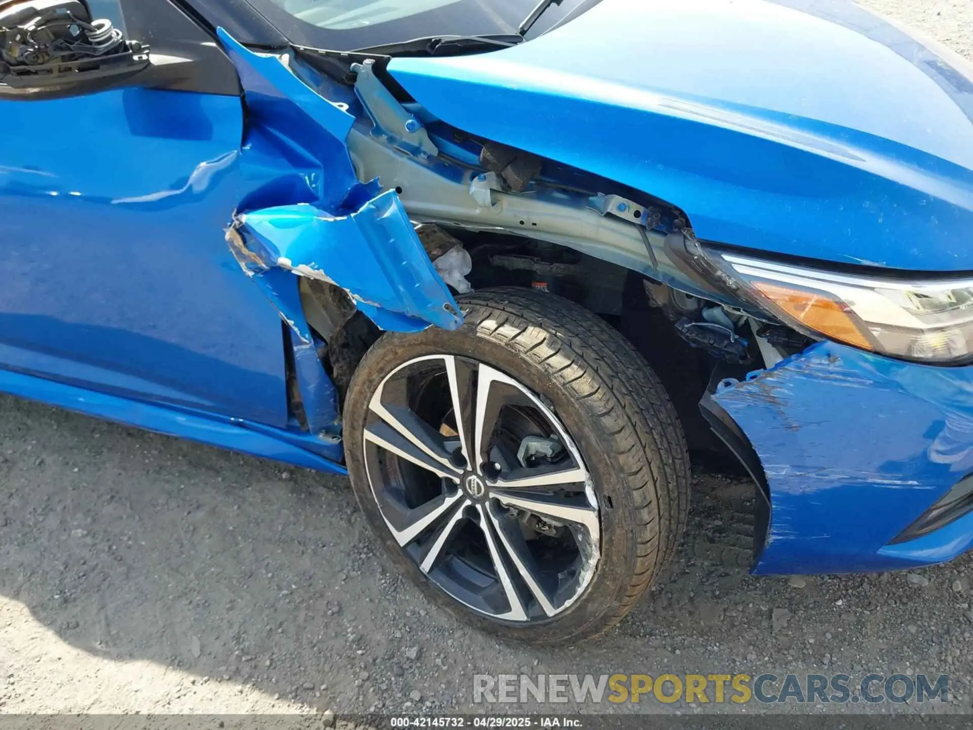 6 Photograph of a damaged car 3N1AB8DV3MY322827 NISSAN SENTRA 2021