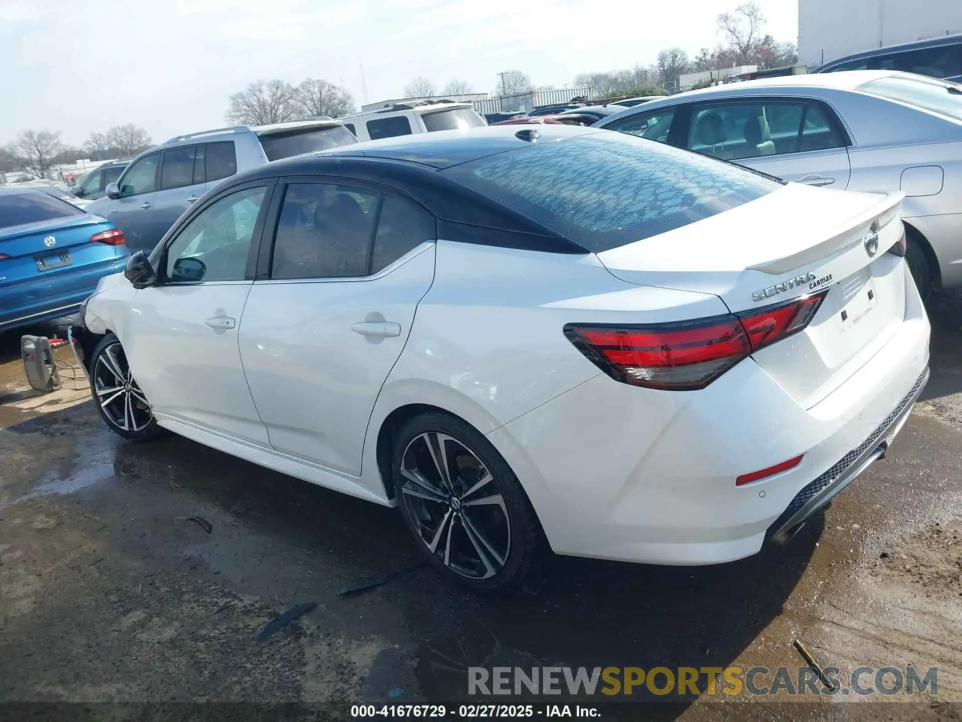 14 Фотография поврежденного автомобиля 3N1AB8DV5MY202253 NISSAN SENTRA 2021
