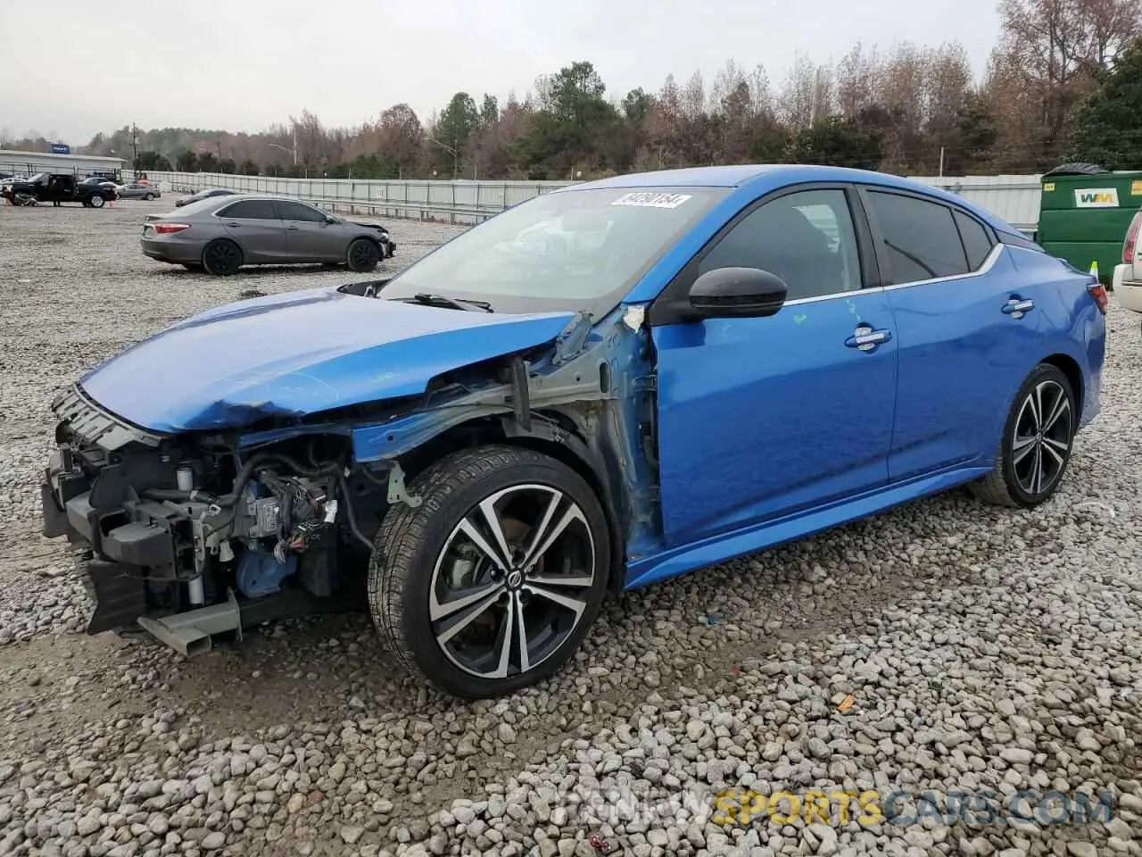 1 Photograph of a damaged car 3N1AB8DV5MY268169 NISSAN SENTRA 2021