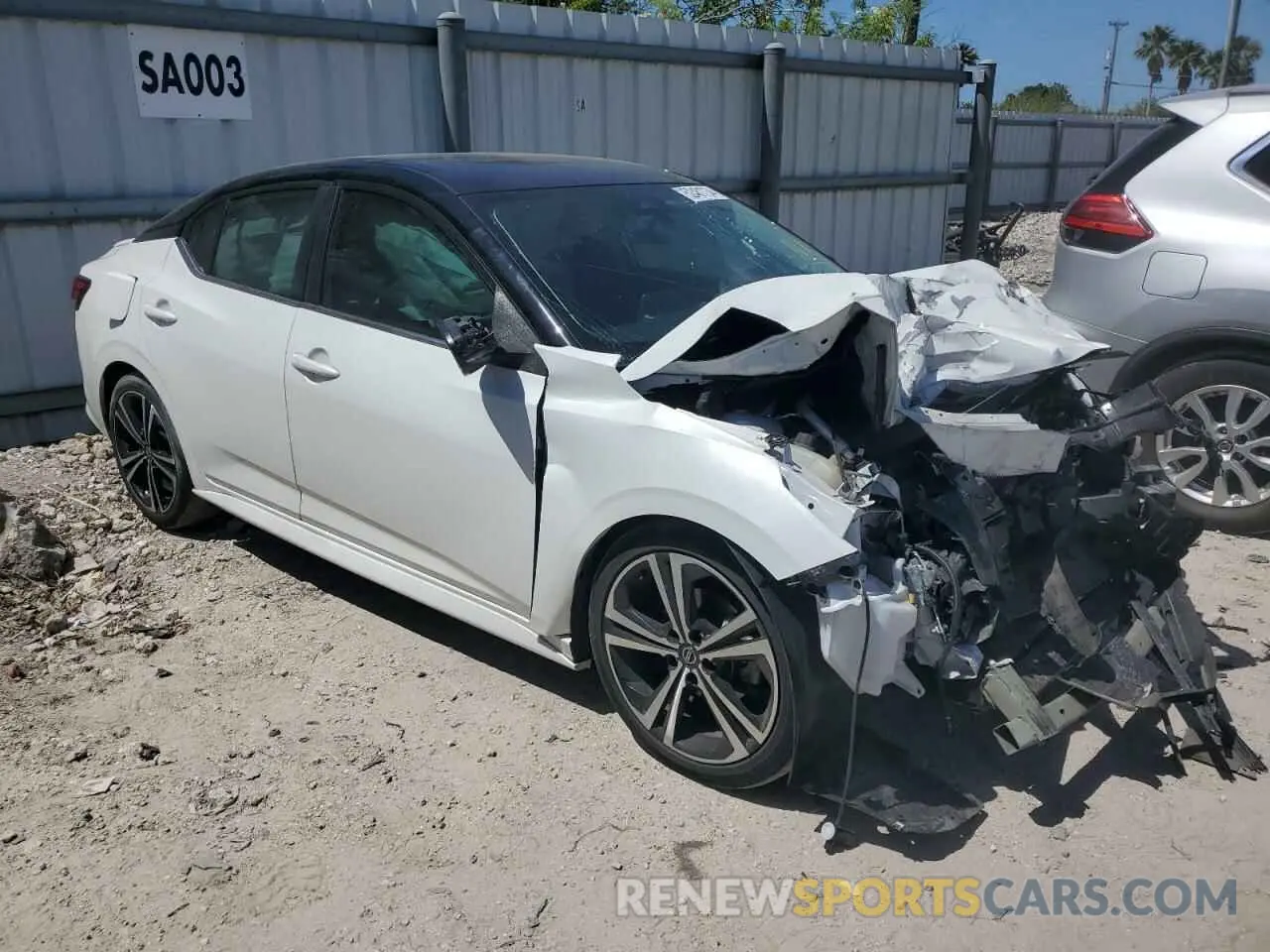 4 Photograph of a damaged car 3N1AB8DV5MY287904 NISSAN SENTRA 2021