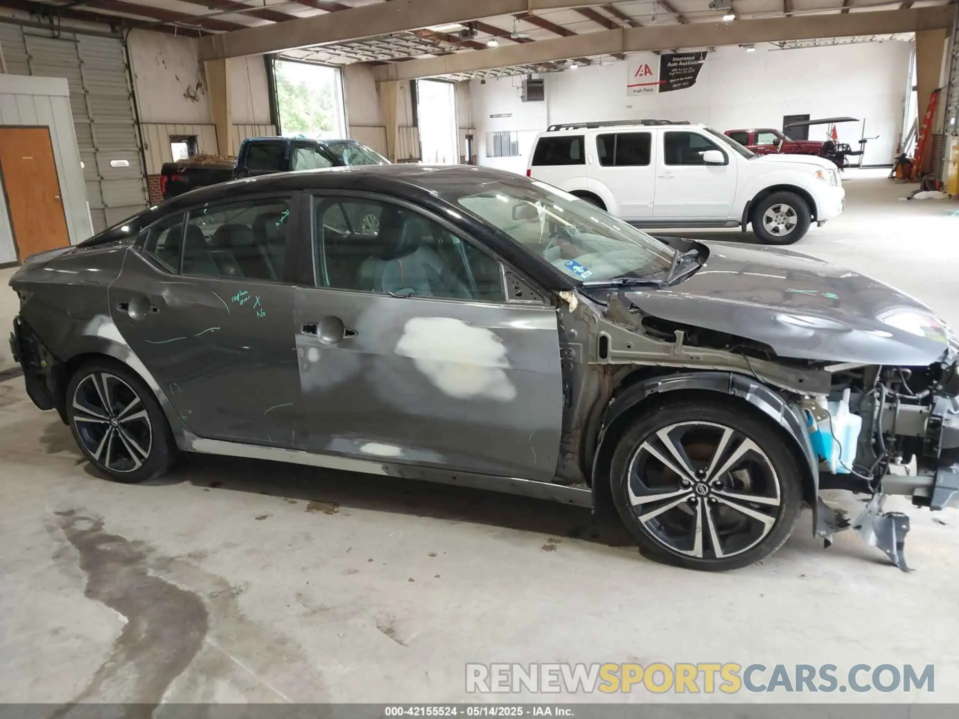 14 Photograph of a damaged car 3N1AB8DV6MY211754 NISSAN SENTRA 2021
