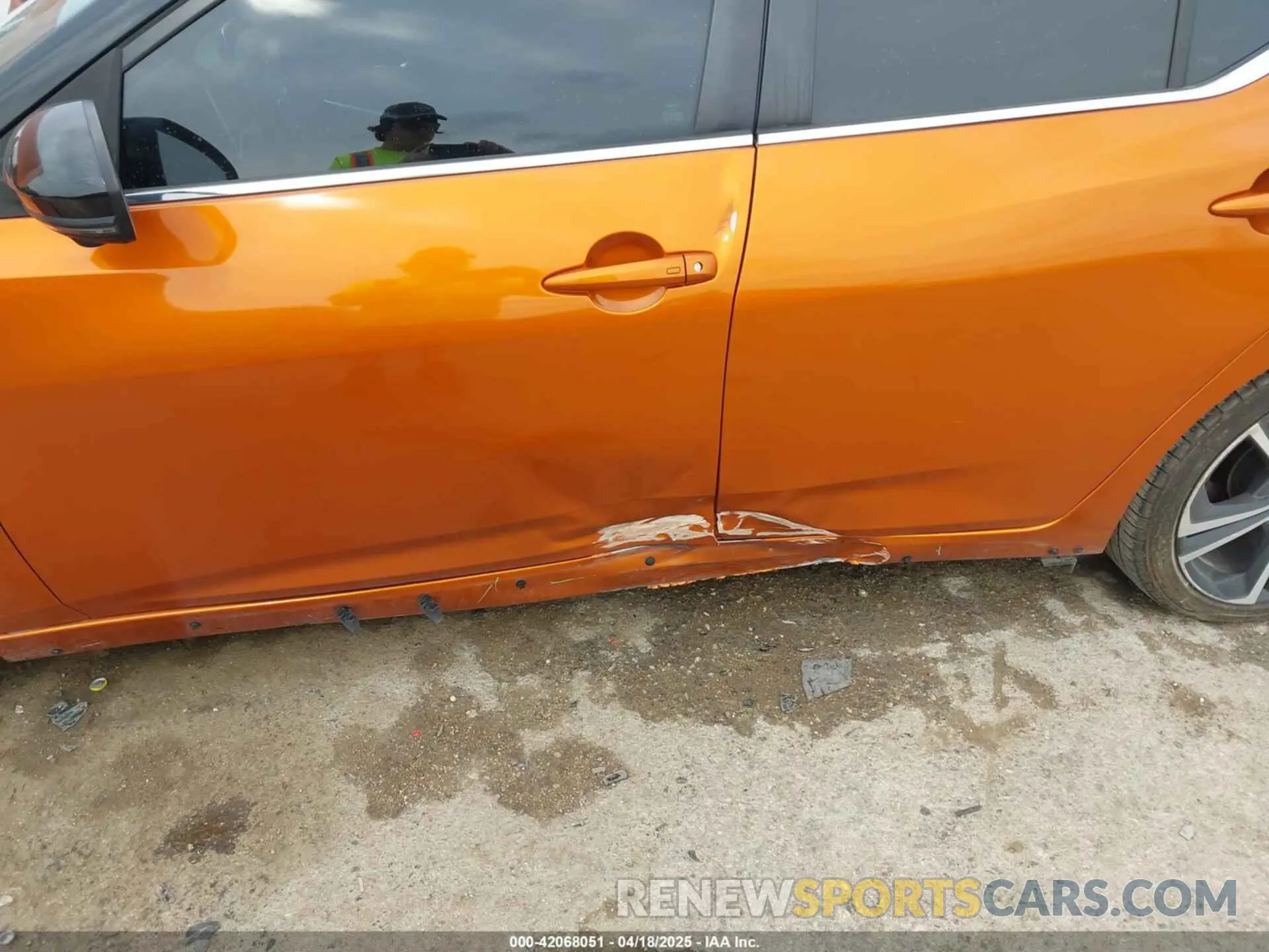 6 Photograph of a damaged car 3N1AB8DV6MY231759 NISSAN SENTRA 2021