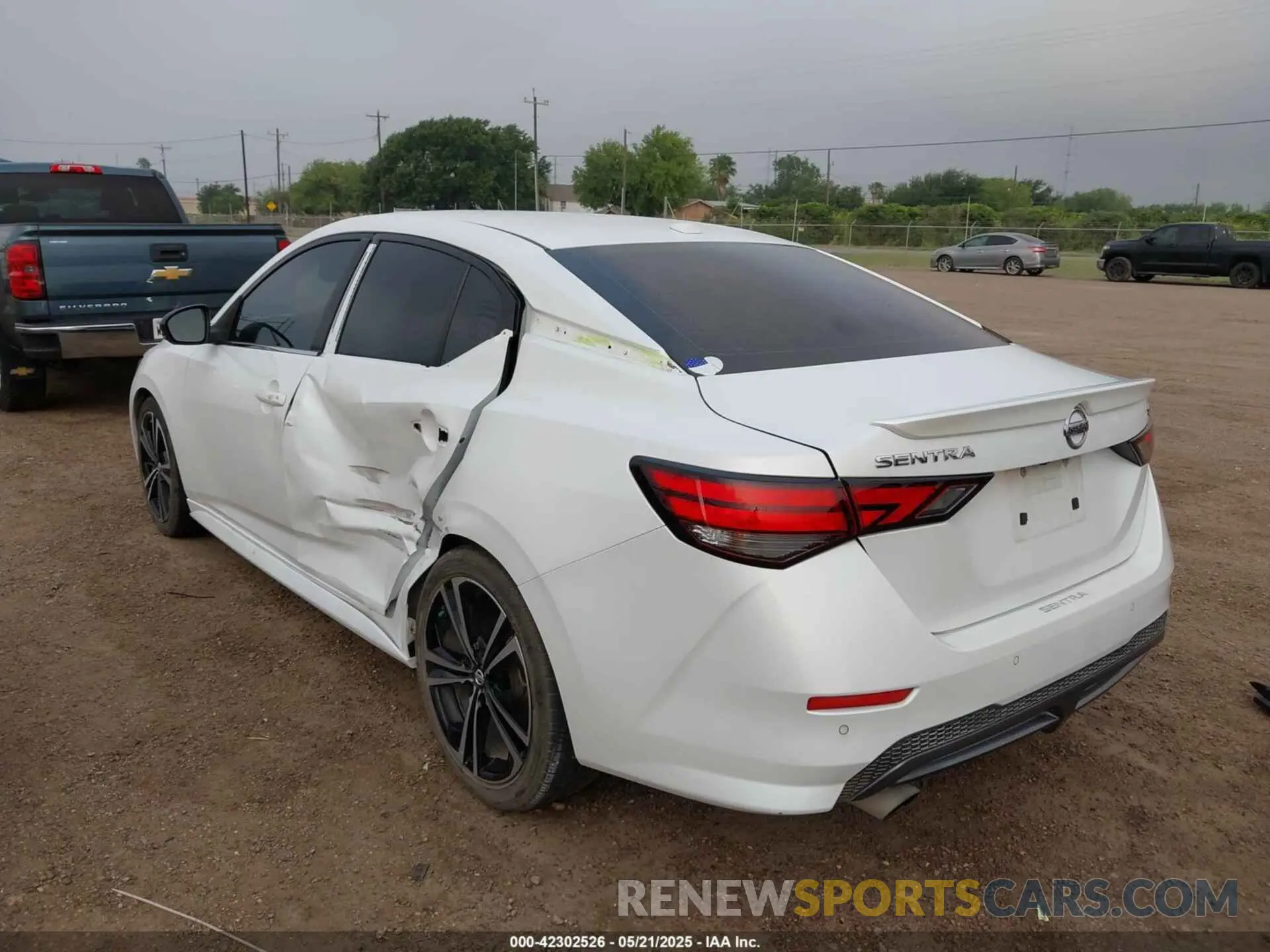 6 Photograph of a damaged car 3N1AB8DV6MY244446 NISSAN SENTRA 2021