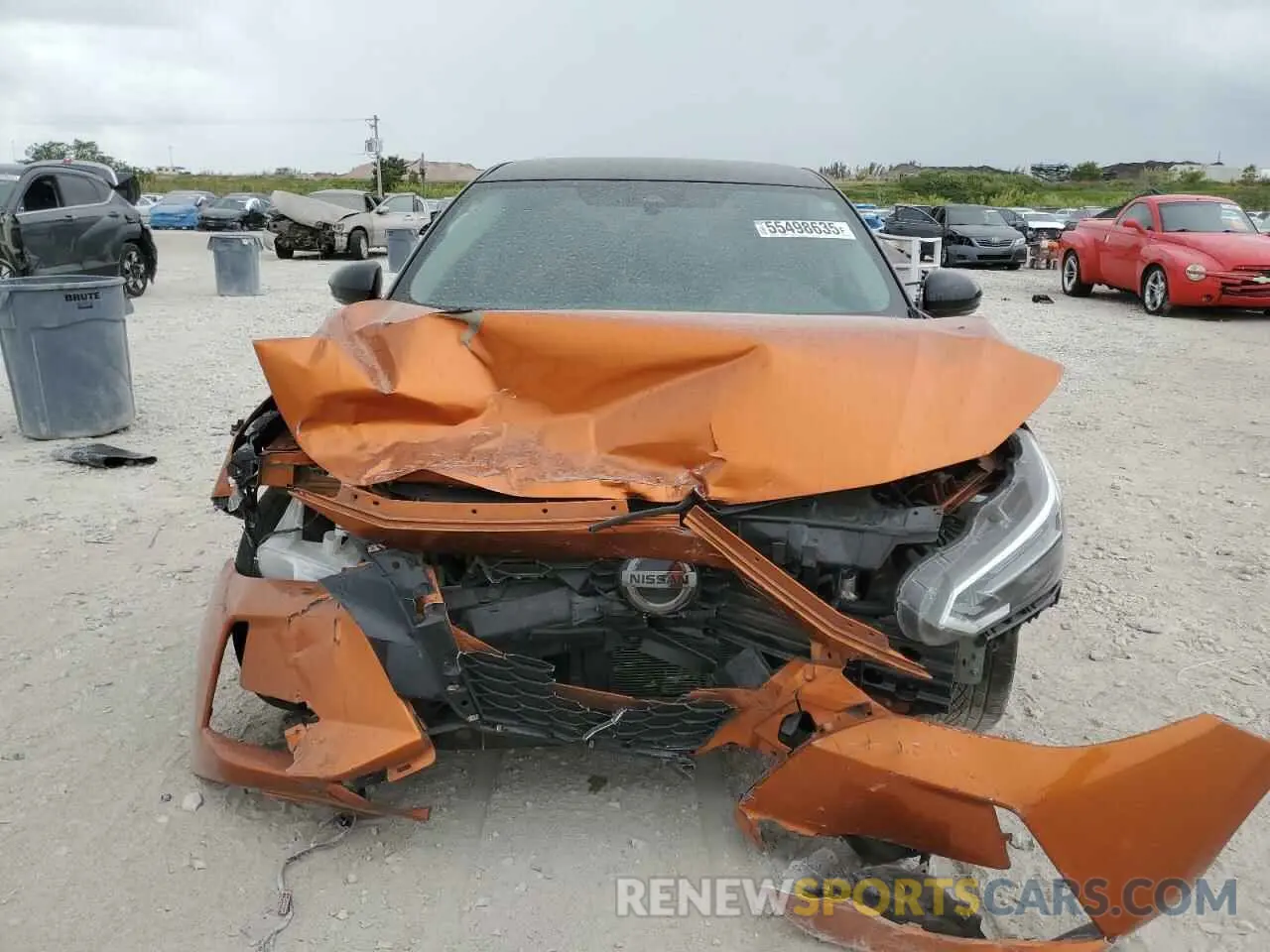 5 Photograph of a damaged car 3N1AB8DV6MY263062 NISSAN SENTRA 2021