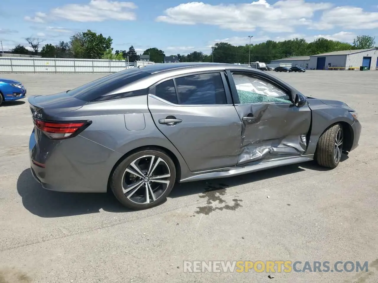 3 Photograph of a damaged car 3N1AB8DV6MY290715 NISSAN SENTRA 2021