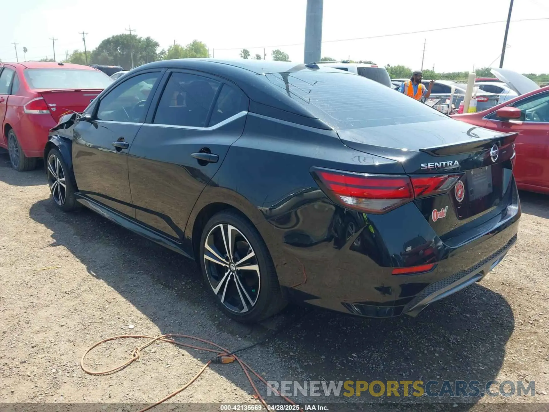 3 Фотография поврежденного автомобиля 3N1AB8DV6MY316911 NISSAN SENTRA 2021