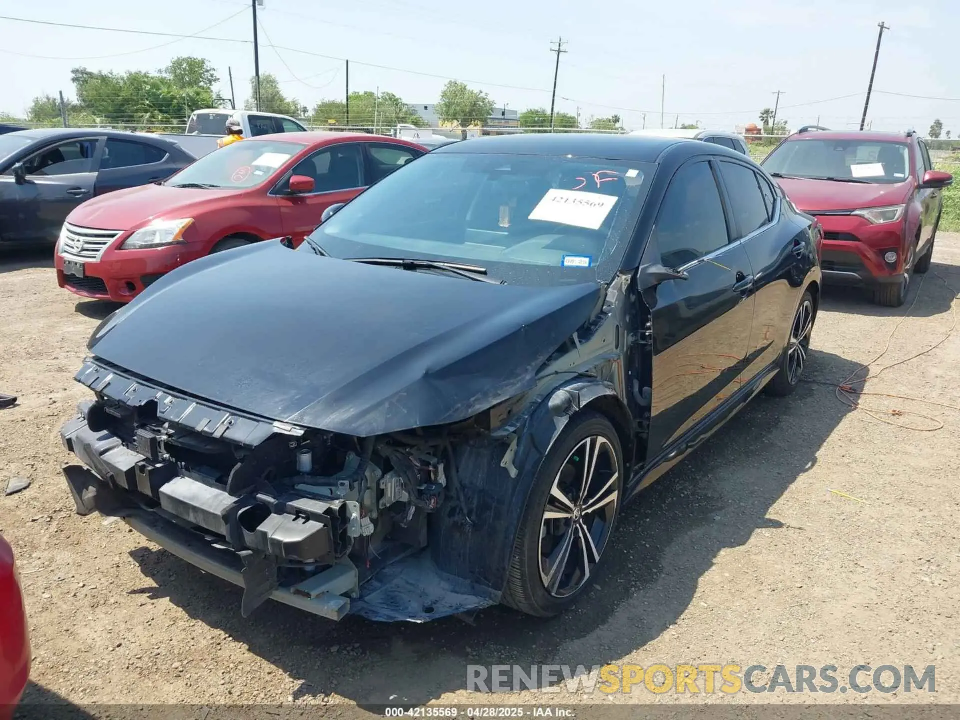 6 Фотография поврежденного автомобиля 3N1AB8DV6MY316911 NISSAN SENTRA 2021
