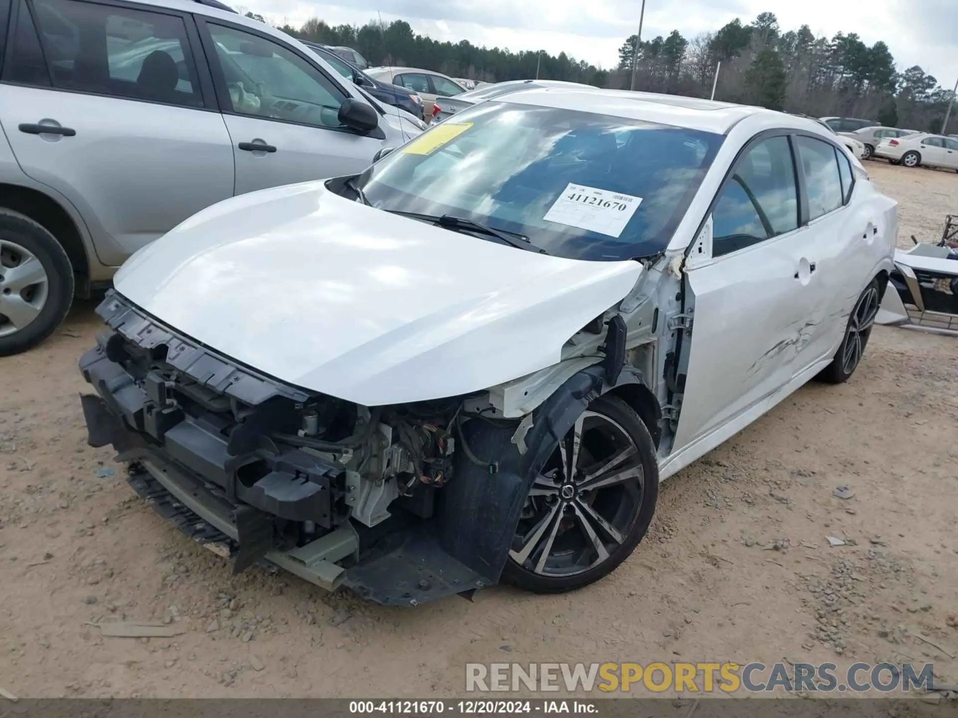 2 Фотография поврежденного автомобиля 3N1AB8DV7MY271767 NISSAN SENTRA 2021