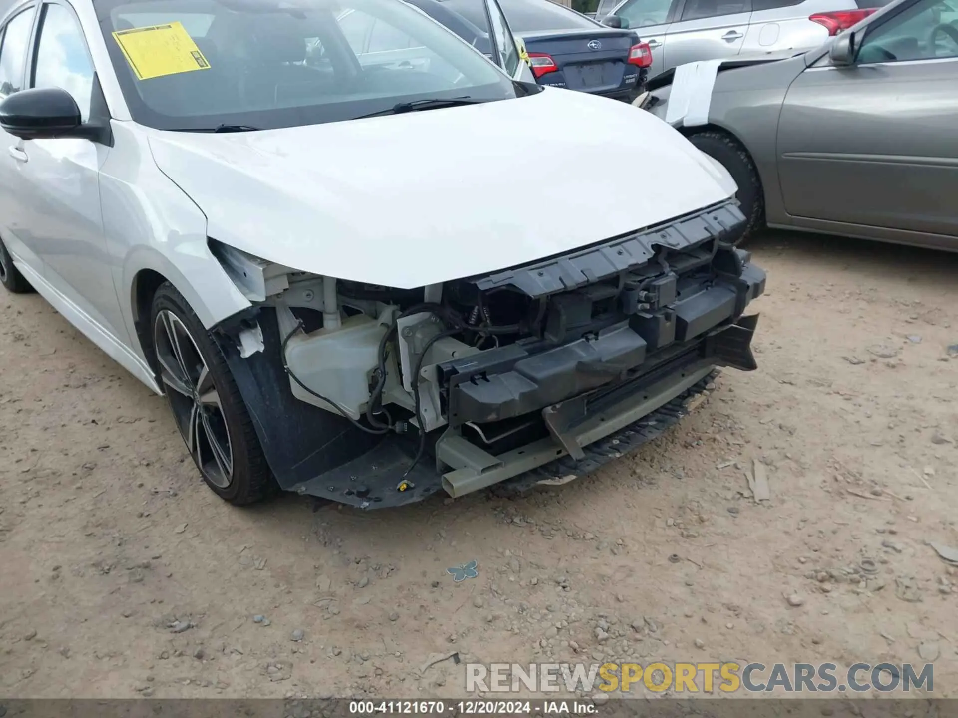 6 Фотография поврежденного автомобиля 3N1AB8DV7MY271767 NISSAN SENTRA 2021