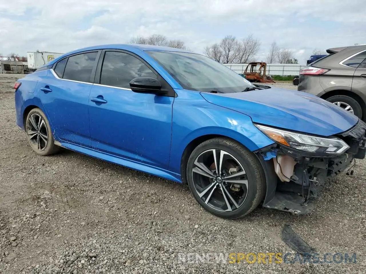 4 Фотография поврежденного автомобиля 3N1AB8DV7MY329604 NISSAN SENTRA 2021