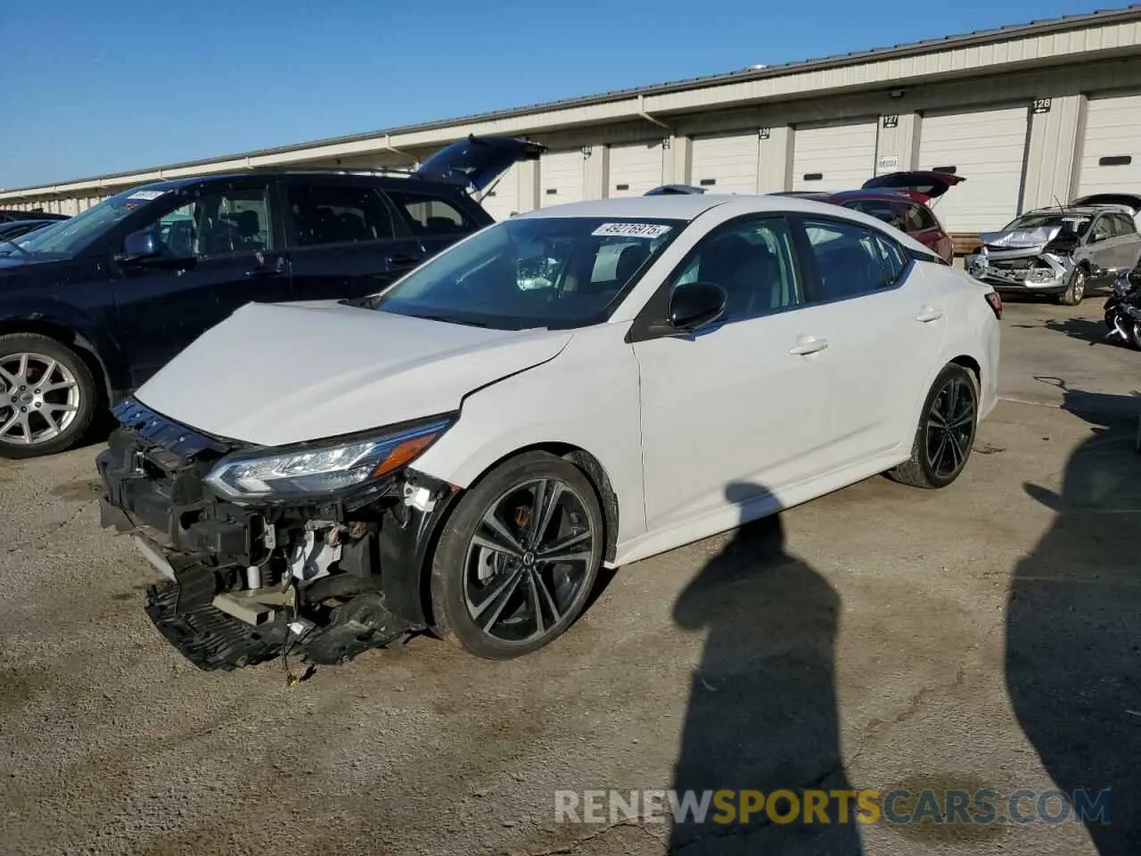 1 Photograph of a damaged car 3N1AB8DV8MY210783 NISSAN SENTRA 2021