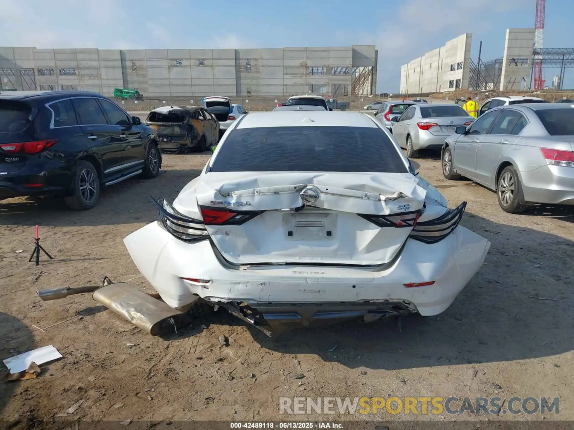6 Photograph of a damaged car 3N1AB8DV8MY230368 NISSAN SENTRA 2021
