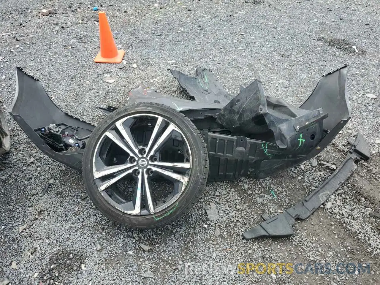 12 Photograph of a damaged car 3N1AB8DV9MY209190 NISSAN SENTRA 2021