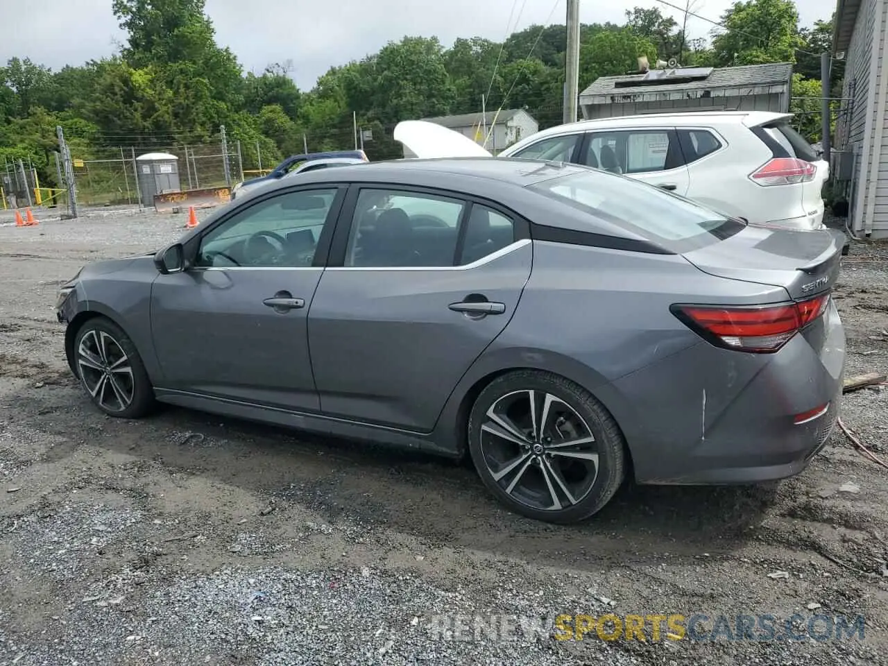 2 Photograph of a damaged car 3N1AB8DV9MY209190 NISSAN SENTRA 2021