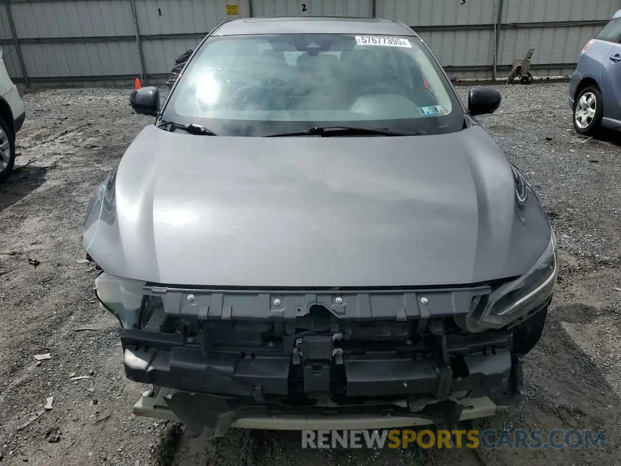 5 Photograph of a damaged car 3N1AB8DV9MY209190 NISSAN SENTRA 2021