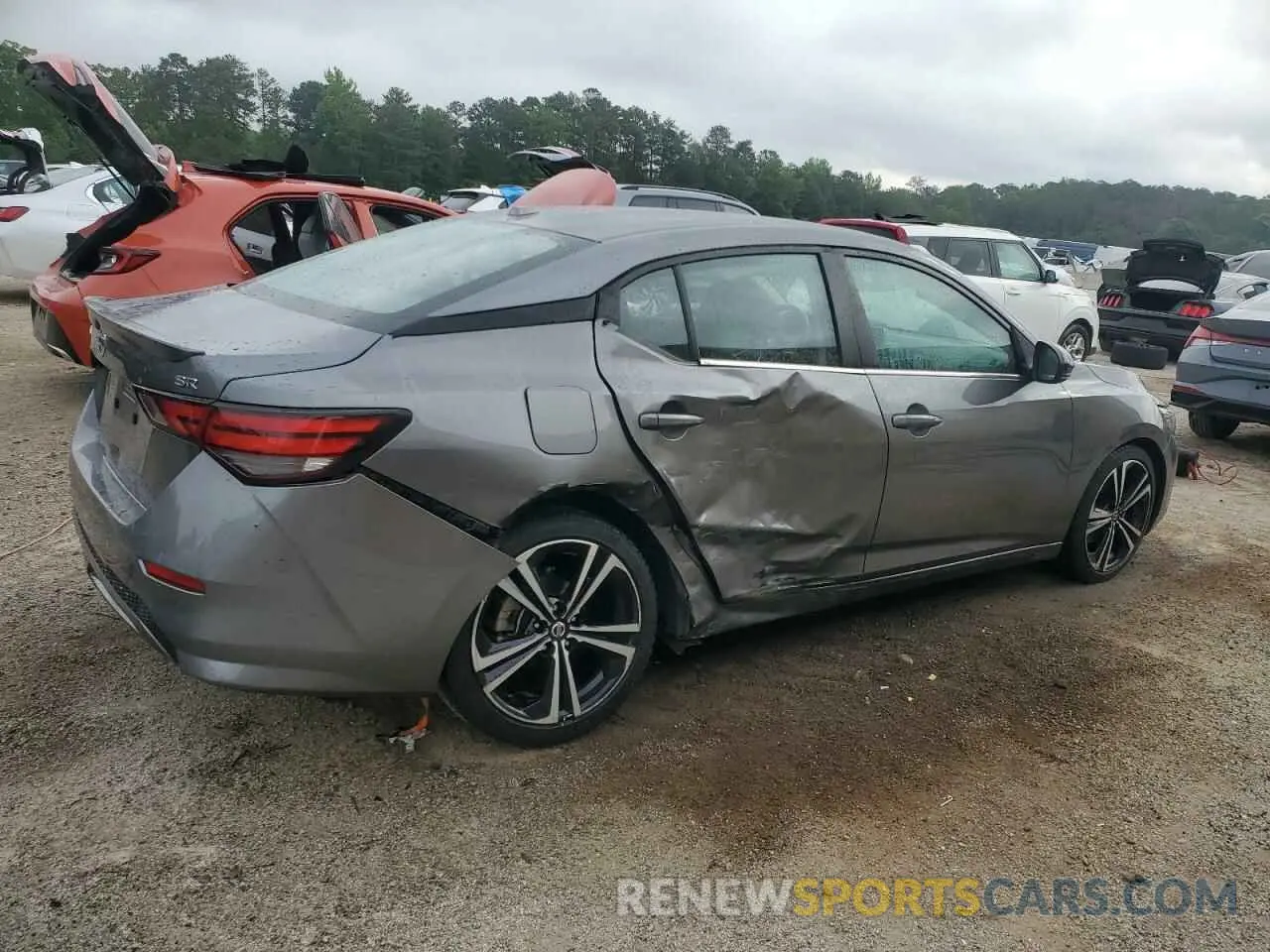 3 Photograph of a damaged car 3N1AB8DV9MY229827 NISSAN SENTRA 2021