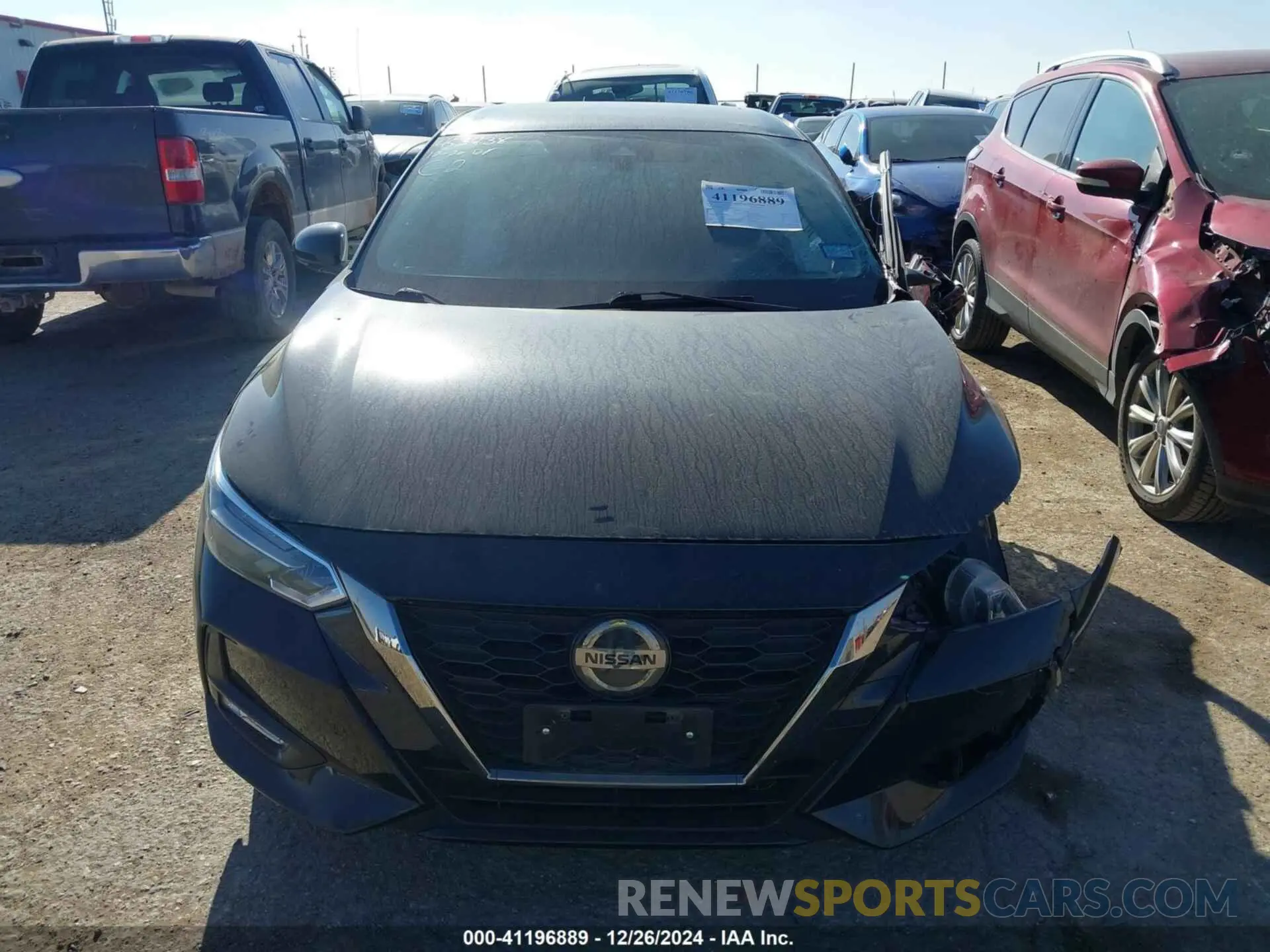 13 Photograph of a damaged car 3N1AB8DV9MY279093 NISSAN SENTRA 2021