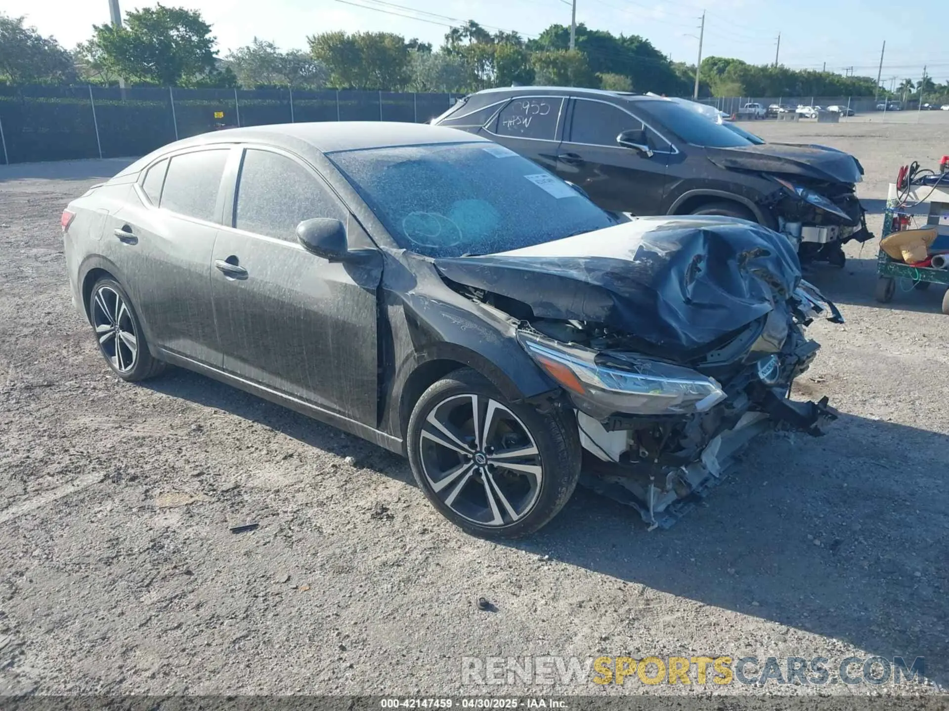 1 Photograph of a damaged car 3N1AB8DV9MY288232 NISSAN SENTRA 2021